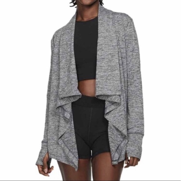 Nike | Sweaters | Nike Yoga Draped Open 